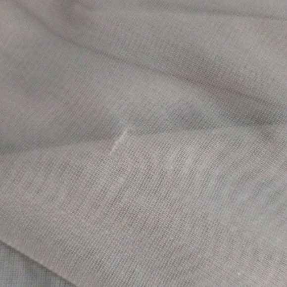 R & M Richards Collection Lightweight Sheer Flowy Cream Cardigan SZ 16W - Picture 9 of 9